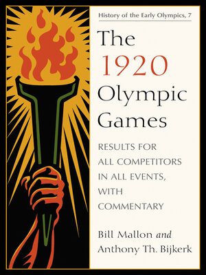 cover image of The 1920 Olympic Games